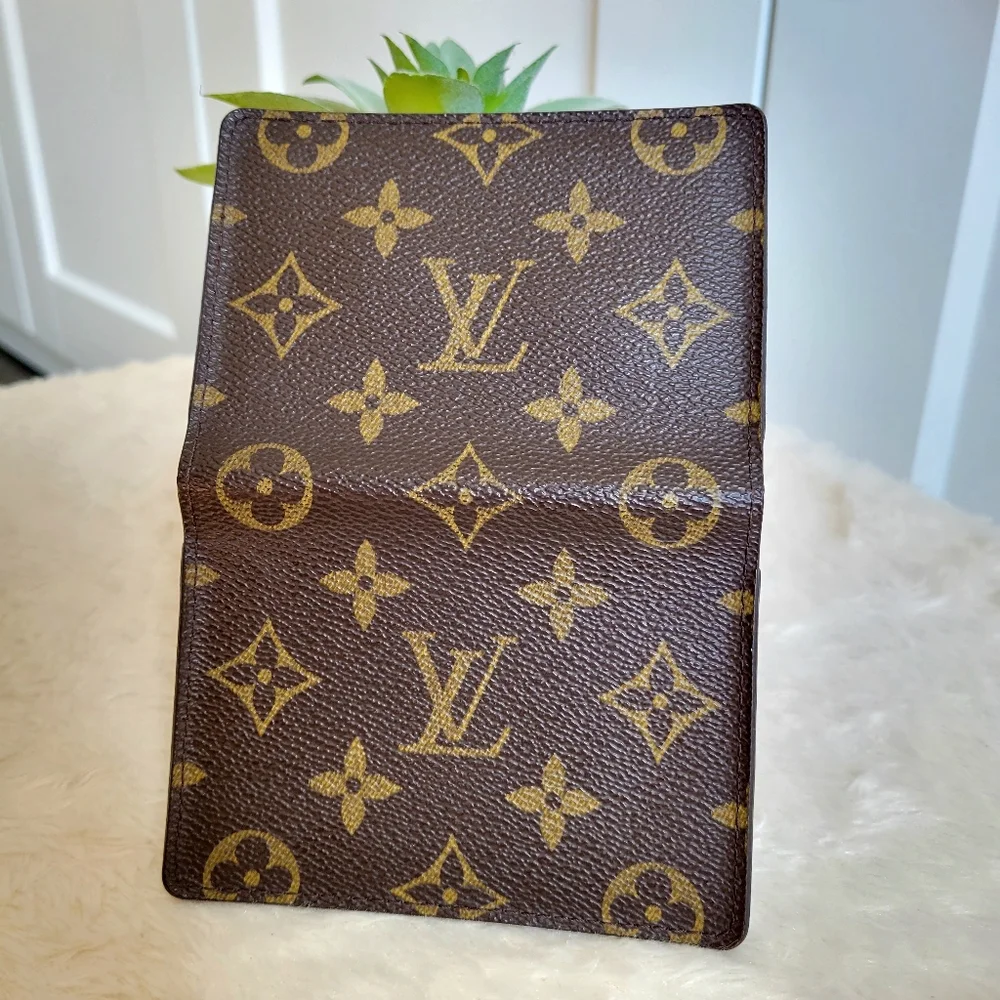 Louis Vuitton ID Card Bifold Wallet Monogram